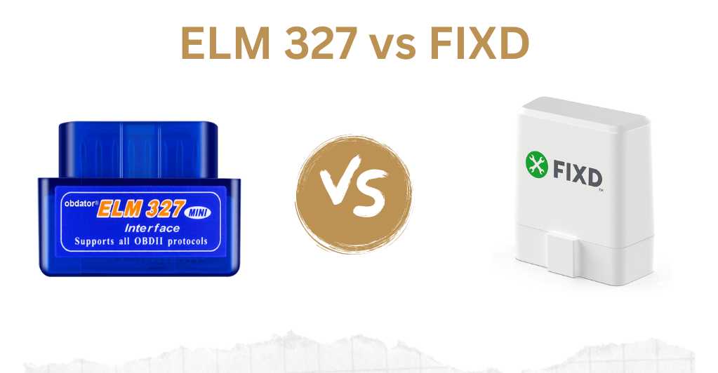 ELM 327 vs FIXD