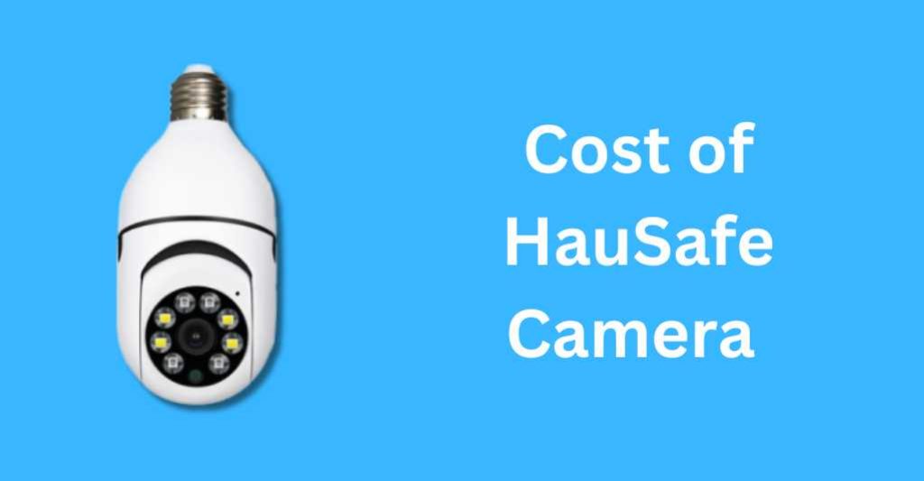Cost of HauSafe Camera 