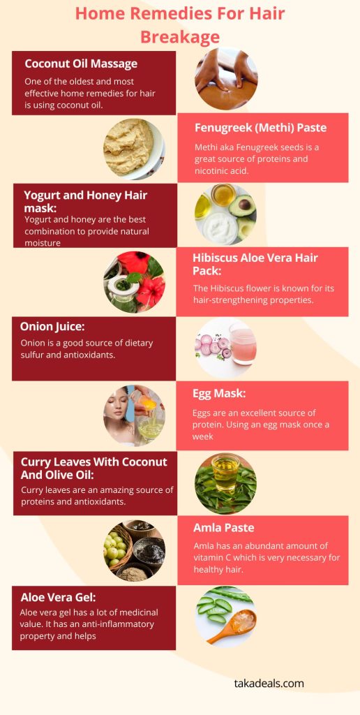 Home Remedies For Hair Breakage