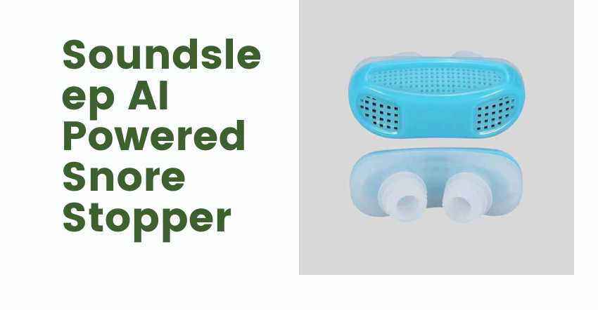 Soundsleep AI Powered Snore Stopper